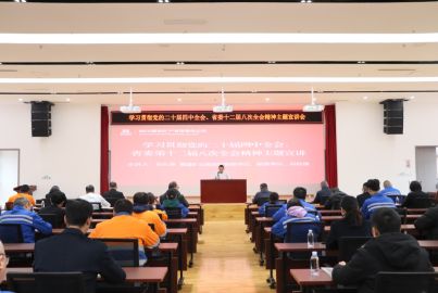 蜀道矿业集团党委副书记、副董事长、总经理田礼勇赴尊龙中国官网矿产宣讲党的二十届四中全会和省委十二届八次全会精神并开展现场调研等系列活动